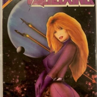 Aircel Comics All New Adventures Based on The Movie Galaxina #2 of 4 Jan 1992 Signed by Michael Avery (Cover Artest)