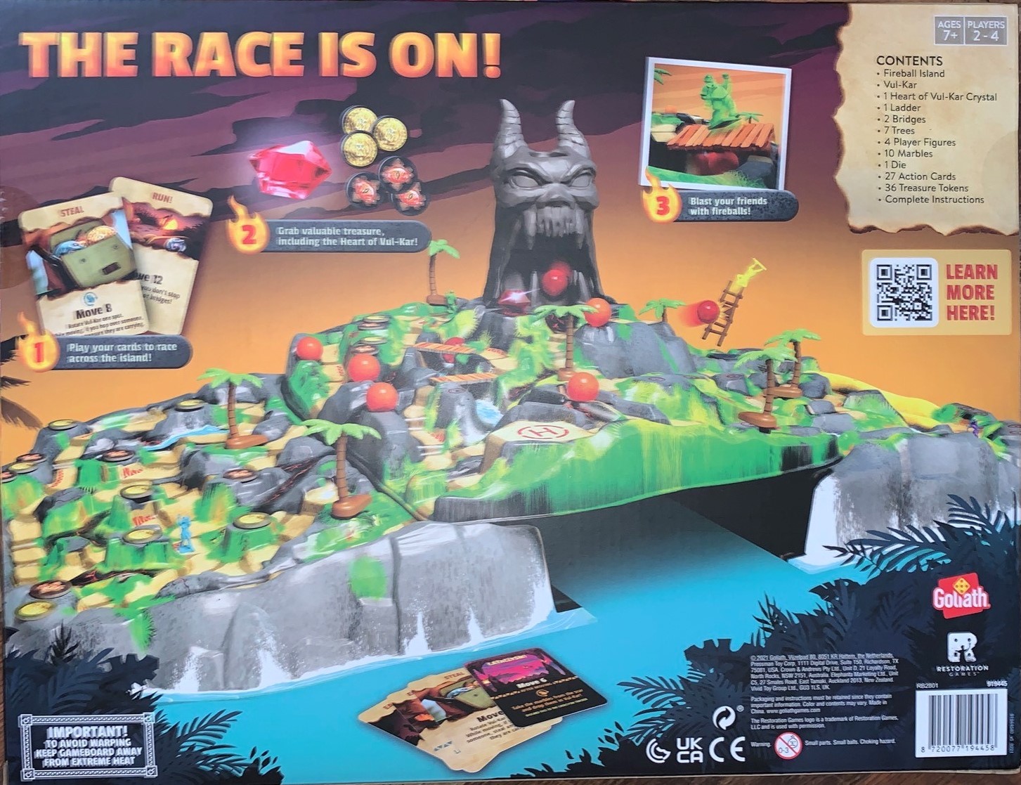 Fireball Island: Race to Adventure Board Game – Maples Odd to Normal Mall