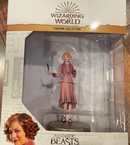 (DAMAGED BOX) Wizarding World Fantastic Beasts Queenie With Wand Figurine Eaglemoss