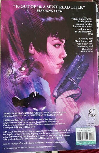 Titan Comics: Blade Runner 2019: Los Angeles Softcover 2019 - Image 3