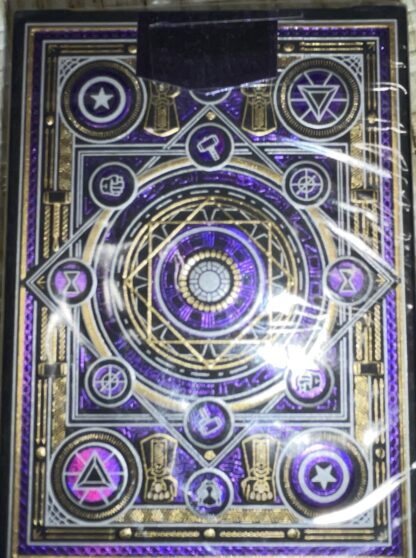 “New” Theory11 Avengers of the Infinity Saga Purple Playing Cards Sealed deck