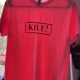 KILE? Band T-Shirt Size-Large, Color Red